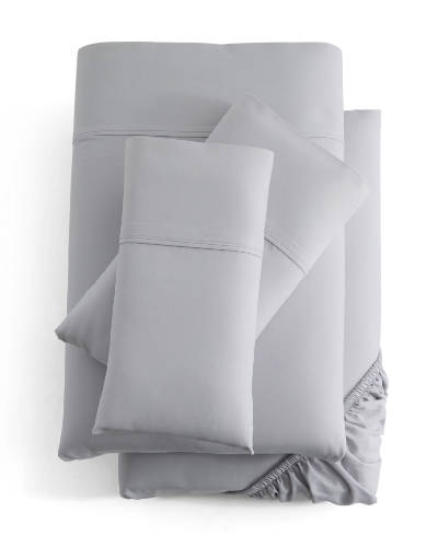 Smooth Bamboo Rayon Sheet Set and included contents